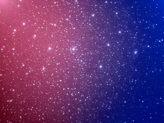 Obraz premium Abstract Glitter Background Sparkles with Pink and Blue Gradient Beautifully