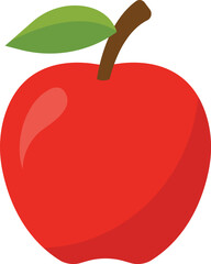 Apple Fruit Cartoon Ilustration Design