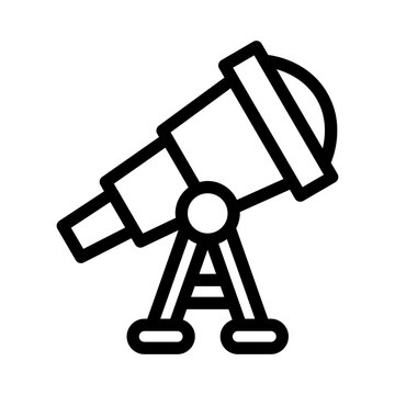 recommend clip art: telescope outline style