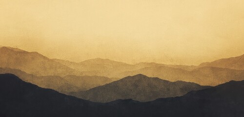 Detailed grainy texture enriches mustard to dark