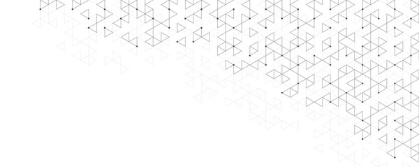 Abstract background with a geometric pattern of triangle shapes. Graphic design element