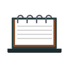 laptop with checklist 