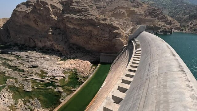 Wadi Dayqah Dam in Oman