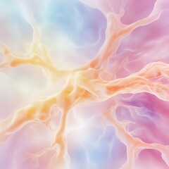 Fototapeta premium Abstract Pastel Network.
