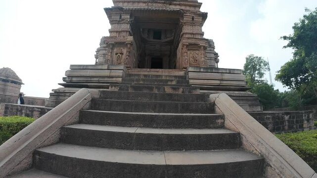 Exterior of sasbahu temple Gwalior, Madhya Pradesh