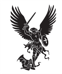 Saint Michael the Archangel, War against Evil