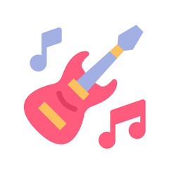 playing guitar flat style