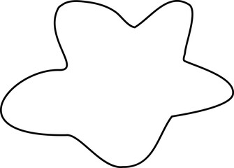 blob line decoration vector