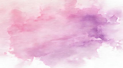 Abstract Pink and Purple Watercolor Background Creates Soft, Dreamy Effect with Subtle Brushstrokes