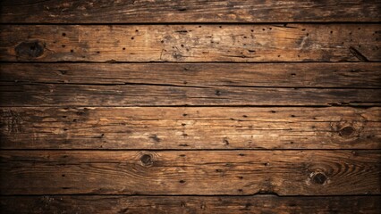 Naklejka premium Rustic Wooden Surface with Weathered Planks
