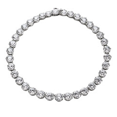 Obraz premium necklace Advertisement isolated on white background full depth of field 