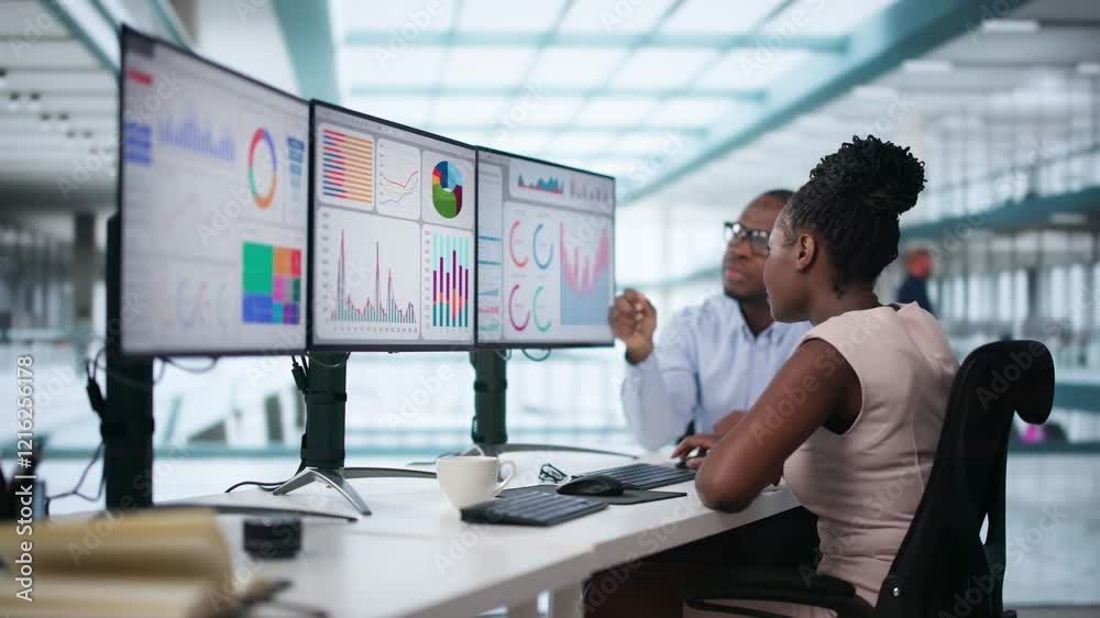 Poster KPI Business Analytics Data Dashboard