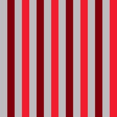 Fototapeta premium Seamless stripes pattern background in red and grey.