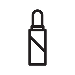 Lipstick with a sleek tube and a smooth, angled tip for easy application.