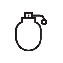 line Perfume bottle with an elegant design and sleek shape, perfect for fragrance.