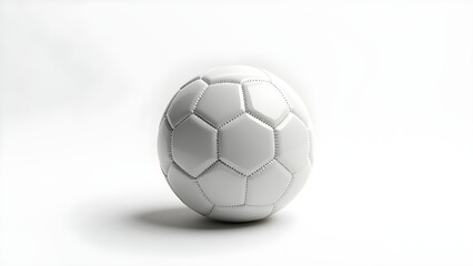 Obraz premium soccer ball isolated on pure white background