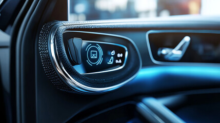explore the illuminated modern car interior control panel showcasing luxury features, advanced technology, ergonomic design, and premium lighting in high-end automotive interiors