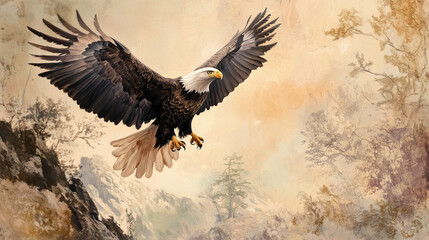 american bald eagle