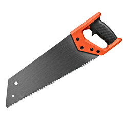 saw isolated on transparent background