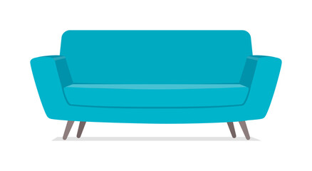 blue sofa chair good quality and design