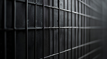 metal grid background