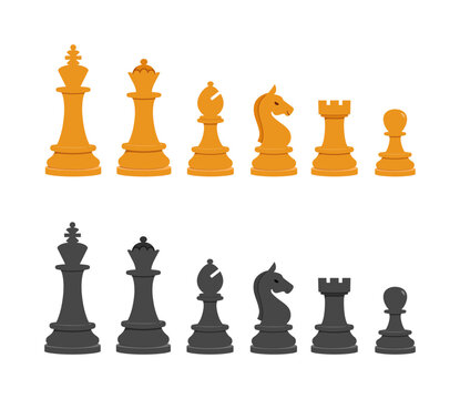 chess piece set good quality and good design