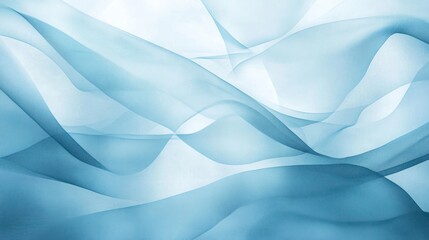 Artistic light blue pattern with overlapping shapes and delicate contrasts.