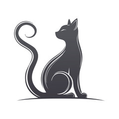 black cat silhouette