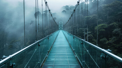 Misty Mountain Suspension Bridge