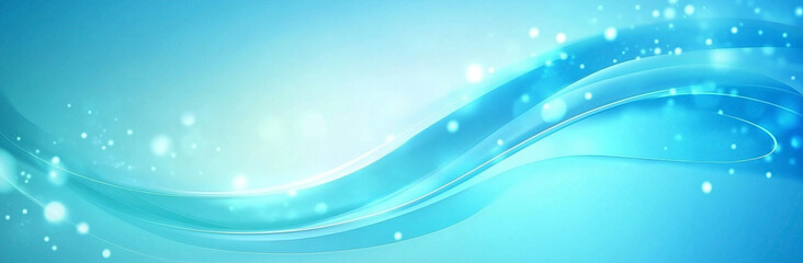 Elegant Blue Abstract Background with Dotted Waves and Gradient Effect for Digital Design