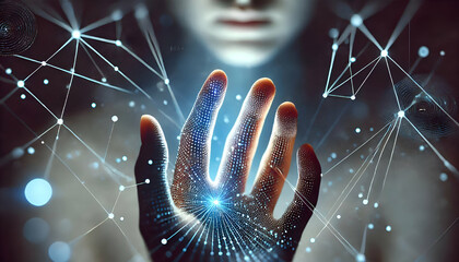 digital world in space