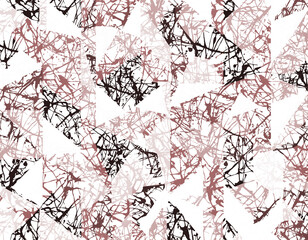 Colorful geometric irregular square background