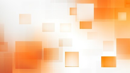 Abstract design featuring orange and white geometric shapes for a modern aesthetic.