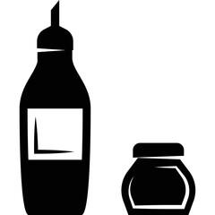 Simple vector icon gravy boat