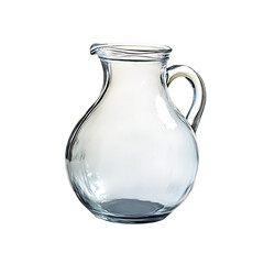jug Advertisement isolated on white background full depth of field 