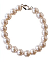 Obraz premium Elegant pearl bracelet for fashionable occasions.