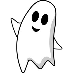 Halloween Ghost Doodle