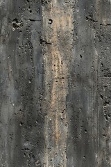 Obraz premium Black concrete wall seamless texture, grunge background