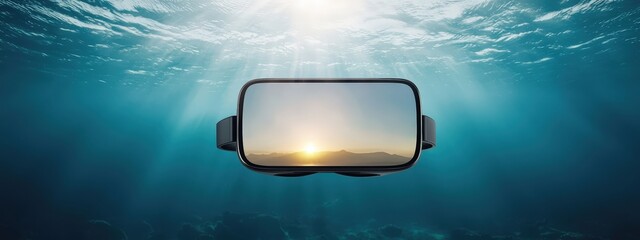 Virtual Reality Experience Underwater Scenario