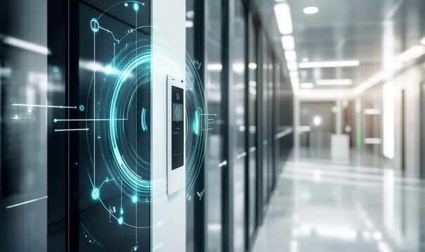 Innovative access control system with biometric authentication, secure data storage, and permission management features, providing a comprehensive solution for safeguarding sensitive, Generative AI