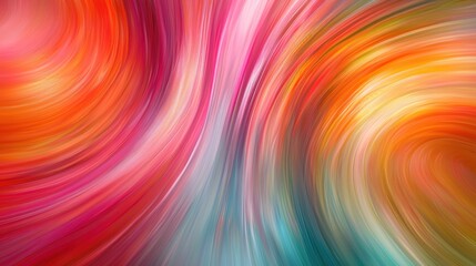 Obraz premium Abstract Swirling Hues: A Symphony of Color and Motion
