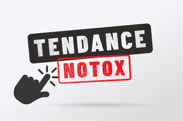 Obraz premium panneau tendance notox