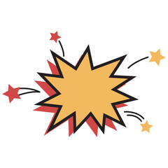 Comic Explosion Effect