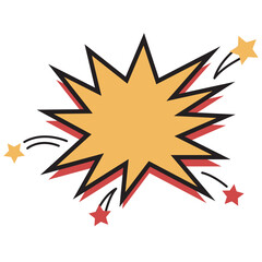 Comic Explosion Effect