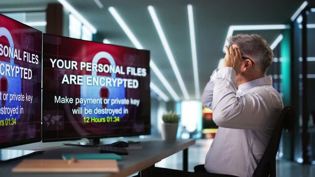 Ransomware Malware Cyber Attack