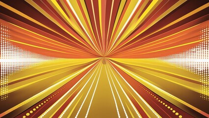 abstract background with yellow, red and white lines.