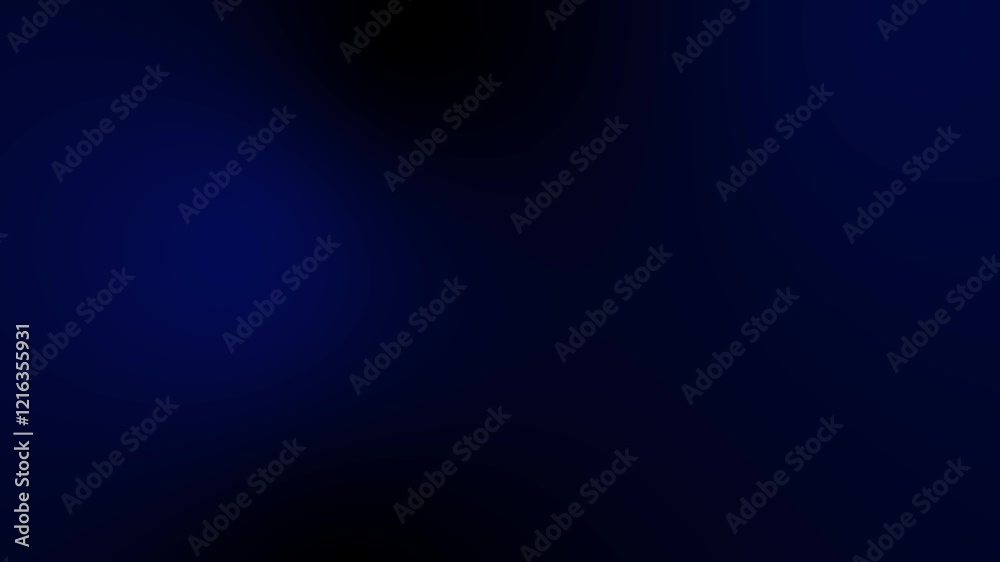 Poster dark black and blue modern gradient color changing smooth blurry elegant background animation