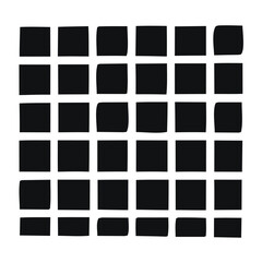 Black Grunge Brush Stroke