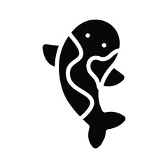 Get this amazing icon of koi fish in modern style