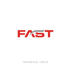 wordmark typography logotypo FAST logo